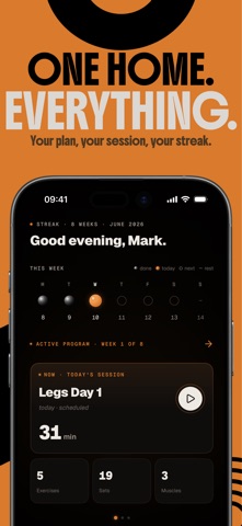 Delta: Workout Tracker Gym Log iPhone screenshot