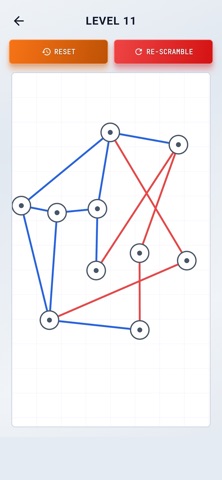Untangle: Line Brain Puzzle screenshot