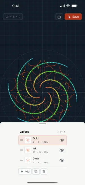Kaleidoscope - Drawing screenshot 2