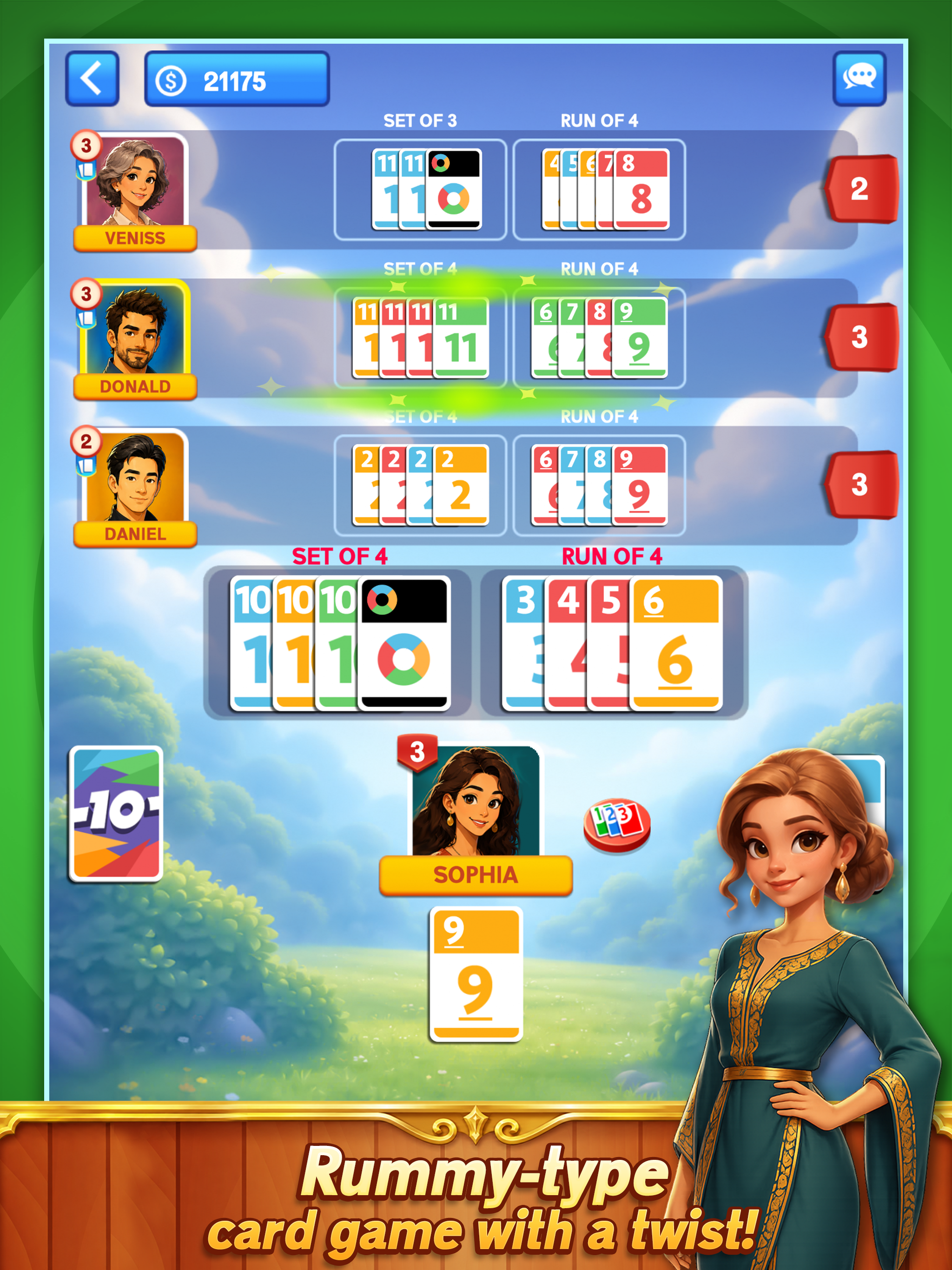 Phase Card Game Online screenshot 6