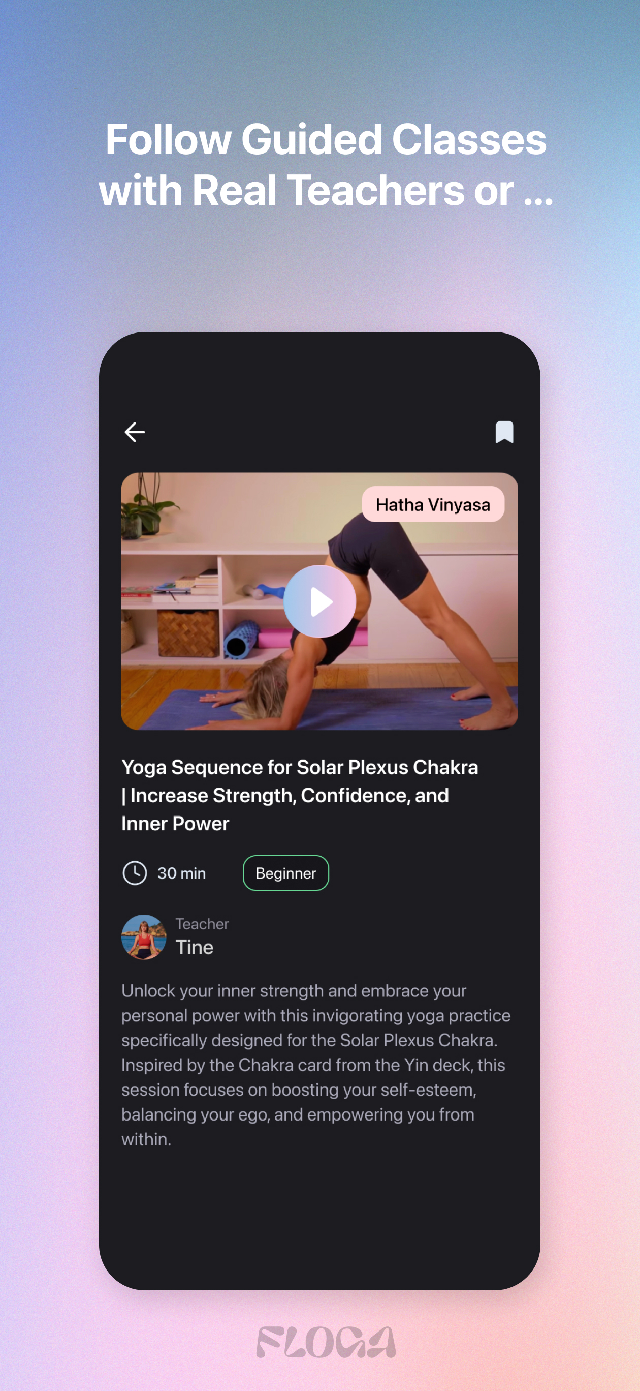 Floga: Yoga Sequence Builder screenshot 5