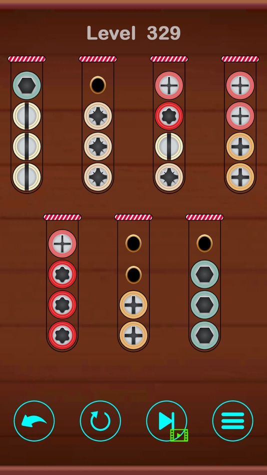 #2. Wood Screw Puzzle : Unscrew it (iOS) By: JEU TECHNOLOGY (PRIVATE) LIMITED