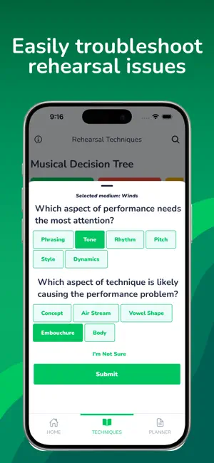 Cue Rehearsal Techniques screenshot 2