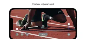 NDI HX Camera - Stream Capture screenshot #1 for iPhone