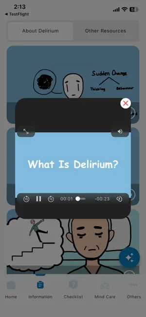 Delirium App screenshot 2