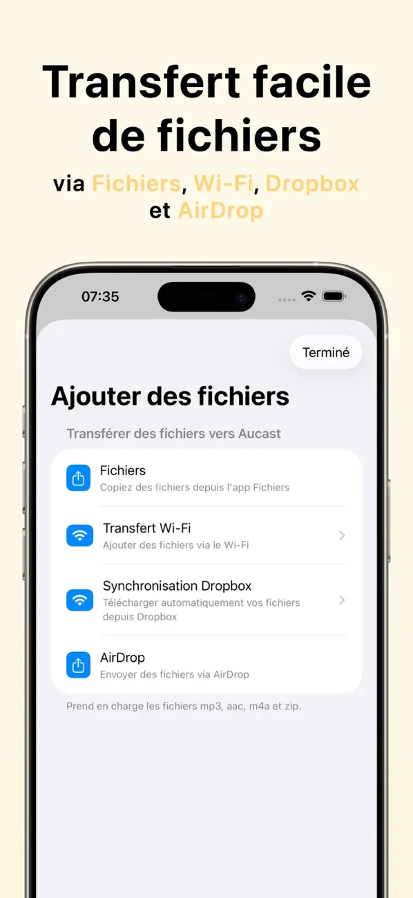Screenshot #2 pour Aucast - livres audio mp3