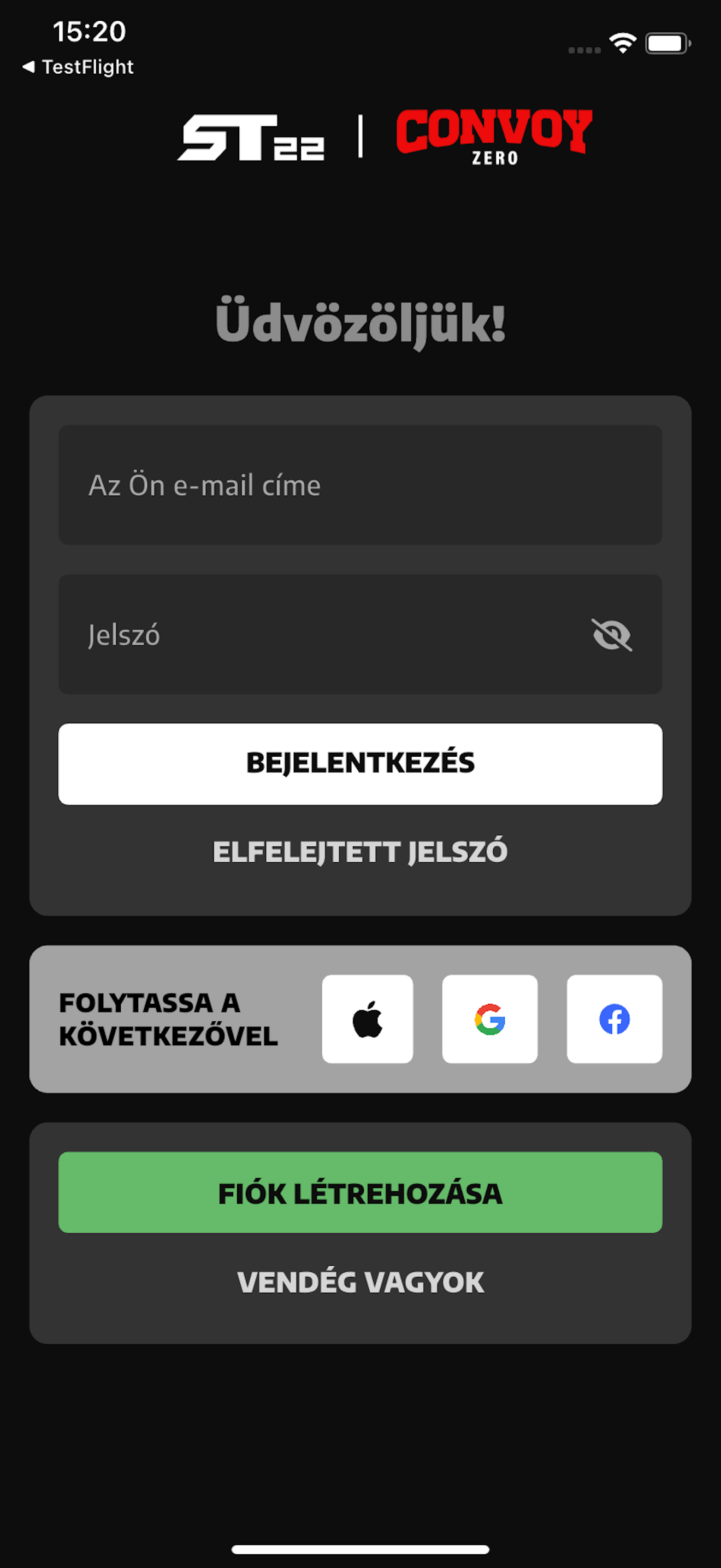 ST22 Connect | Convoy Zero