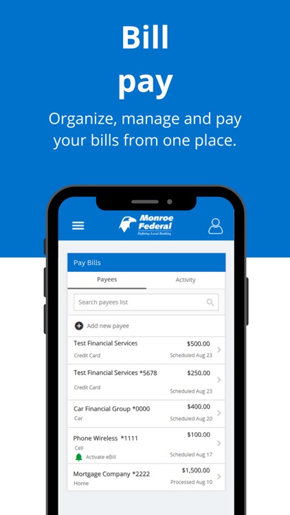 Monroe Federal Mobile Banking screenshot-6