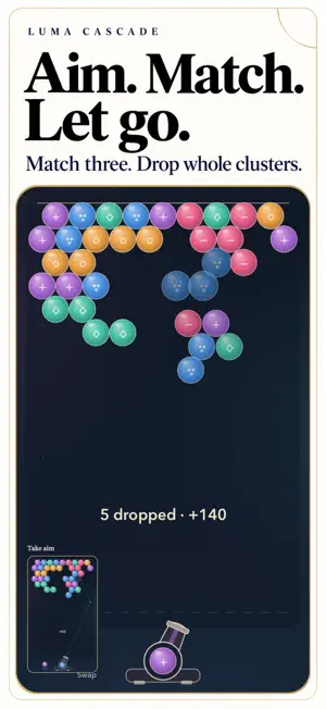 Luma Cascade: Block Puzzle screenshot 2