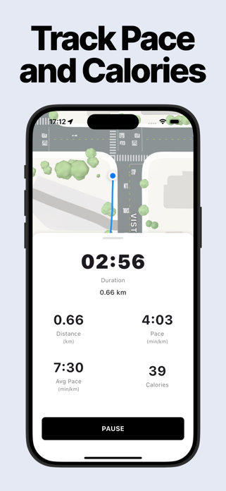 Run Tracker Map: GPS & Pacer Screenshot 3 of 4