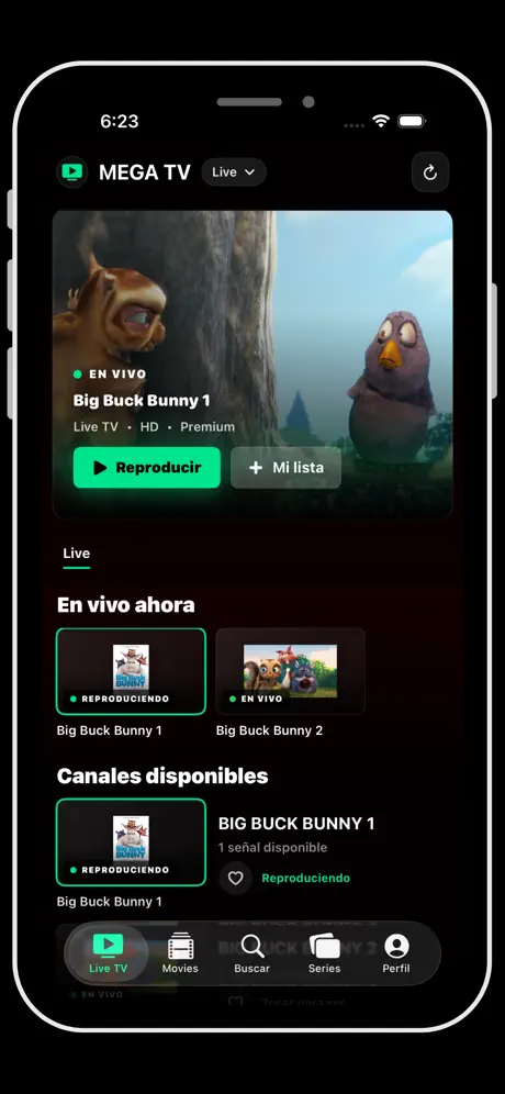 MegaTV screenshot 3