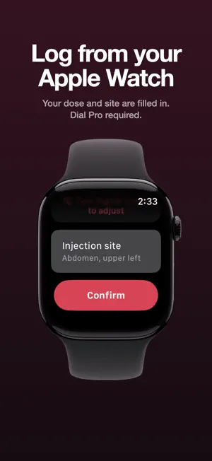 GLP-1 Tracker - Dial screenshot 3