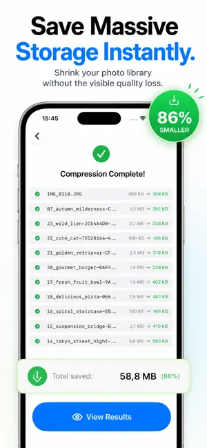 Bulk Photo Compressor: Shrink screenshot 3