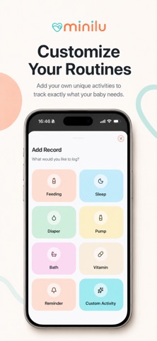 Minilu: Baby Tracker Screenshot 4 of 7
