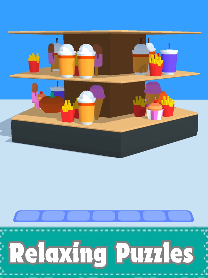 Shelf Items Sort Triple Match