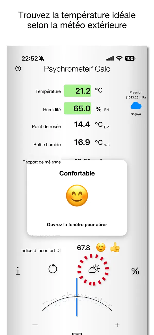 Screenshot #2 pour Calculer le confort