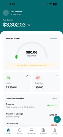 Nomad Budget – Multi-Currency Screenshot 4 of 5