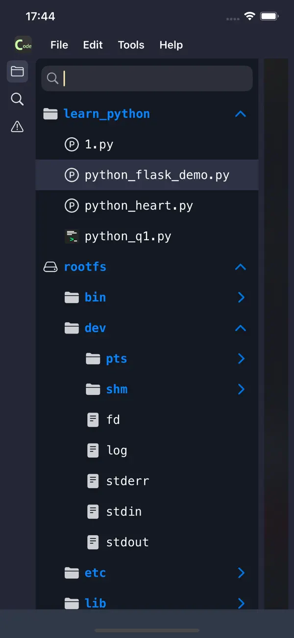 #4. Python Code Develop (iOS) Von: 铖 邢