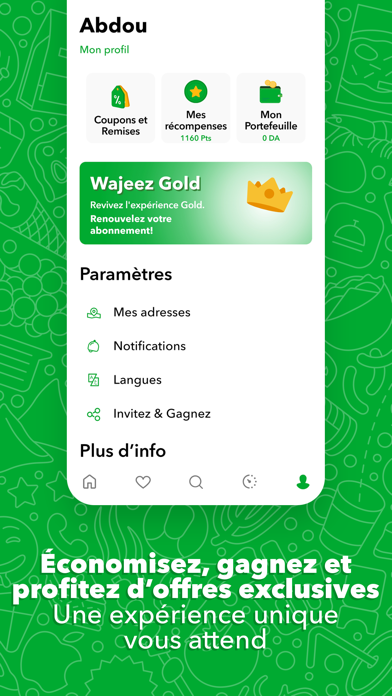 Screenshot #3 pour Wajeez: Food et plus