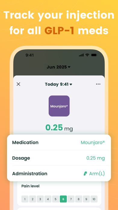 maxbud: GLP-1 AI Tracker Screenshot