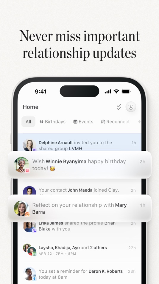 #2. Clay: Contacts + CRM (macOS) 由: Clay Engineering