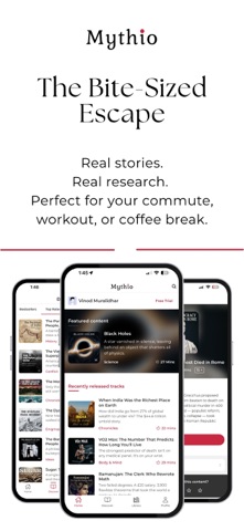 Mythio: Audio Documentaries screenshot