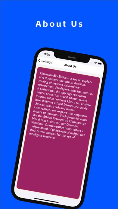ConsciousBotEthics Screenshot