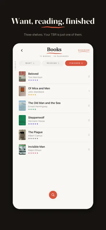 Underlined - Bookshelf Tracker screenshot 6 of 6