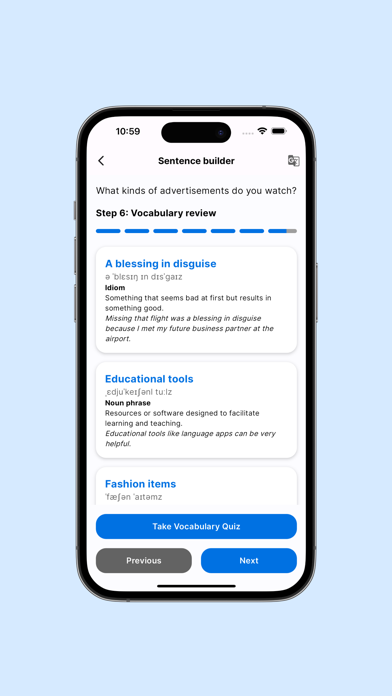 IELTS Speaking - ZIELTS Screenshot