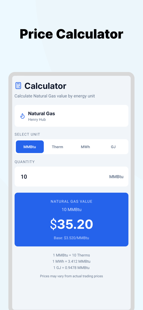 Natural Gas Prices Today screenshot 3