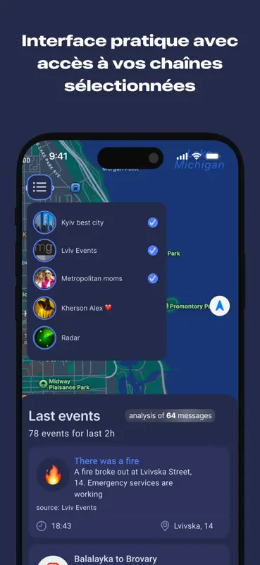 Map Alerts – Alertes Carte screenshot 4 of 4