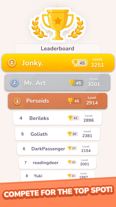 Hexa Search: Word Puzzle Screenshot