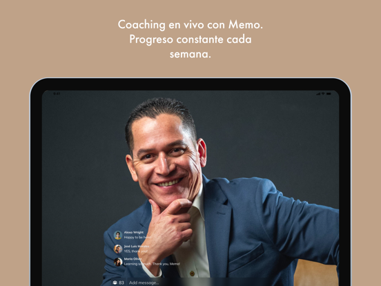 Memo Serrano: Mindset & Wealth iPad screenshot 3 - Business app