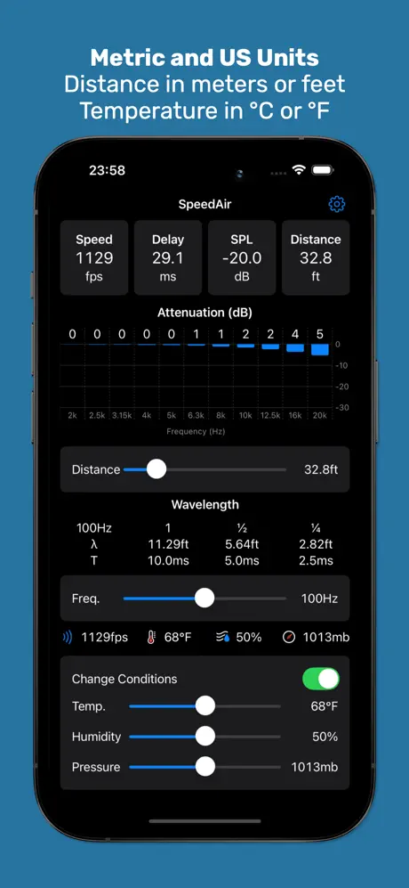 SpeedAir - Speed of Sound screenshot 2