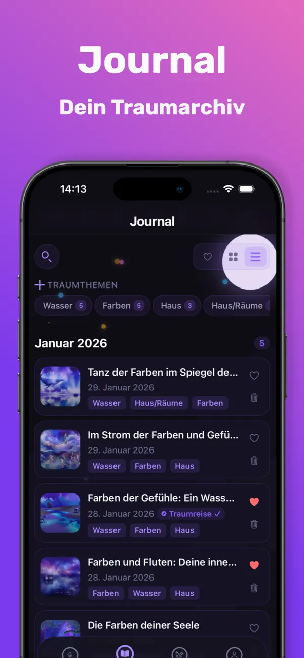 Screenshot #3 pour Somnia - Traumjournal