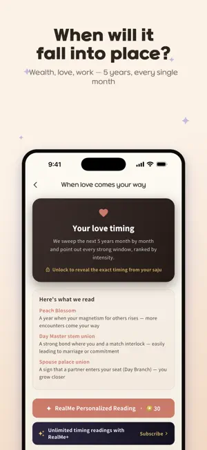 RealMe: Saju & Compatibility screenshot 4