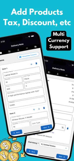 Delivery Note Maker & Receipt screenshot 3