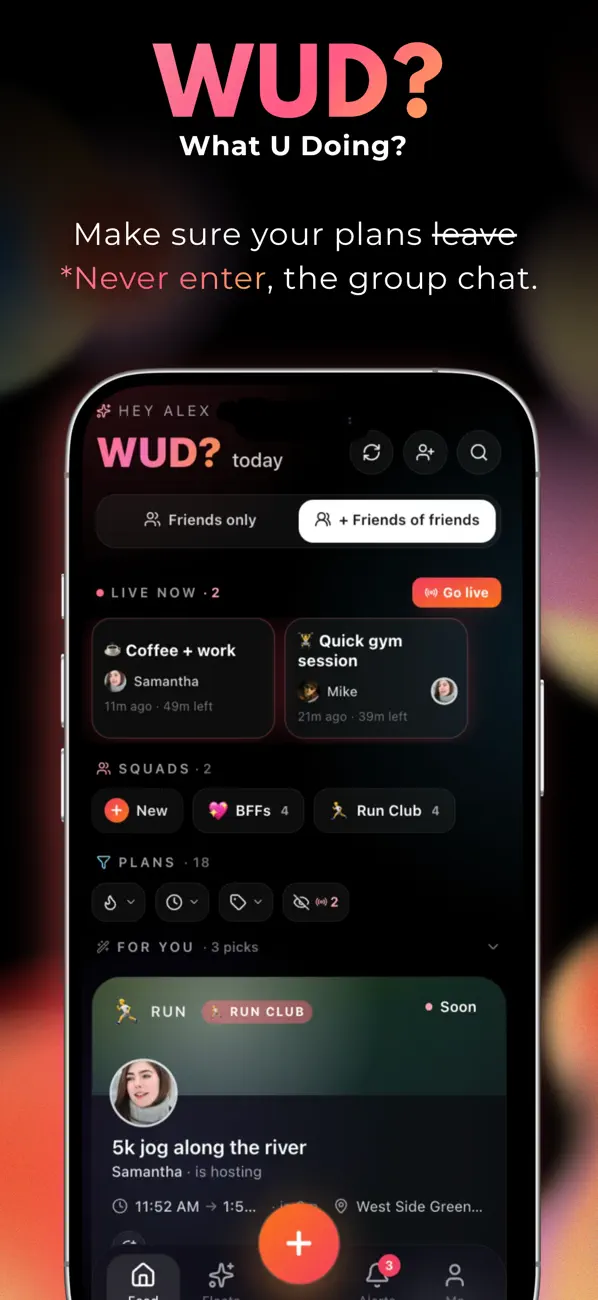Screenshot #1 pour WUD: What U Doing?