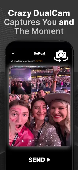 BeReal: Photos & Friends Daily iPhone screenshot 2