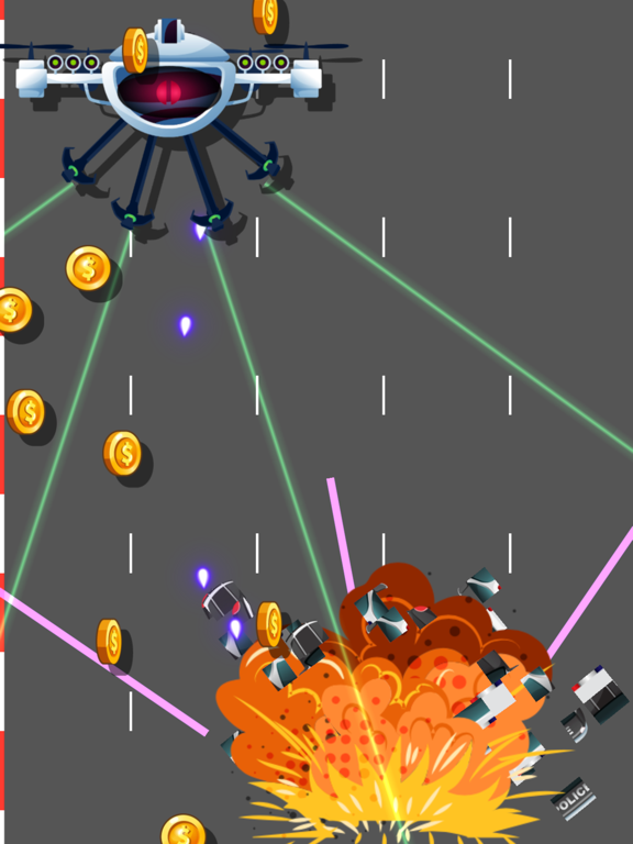 Screenshot #4 pour Car Dash Wars - Highway Run