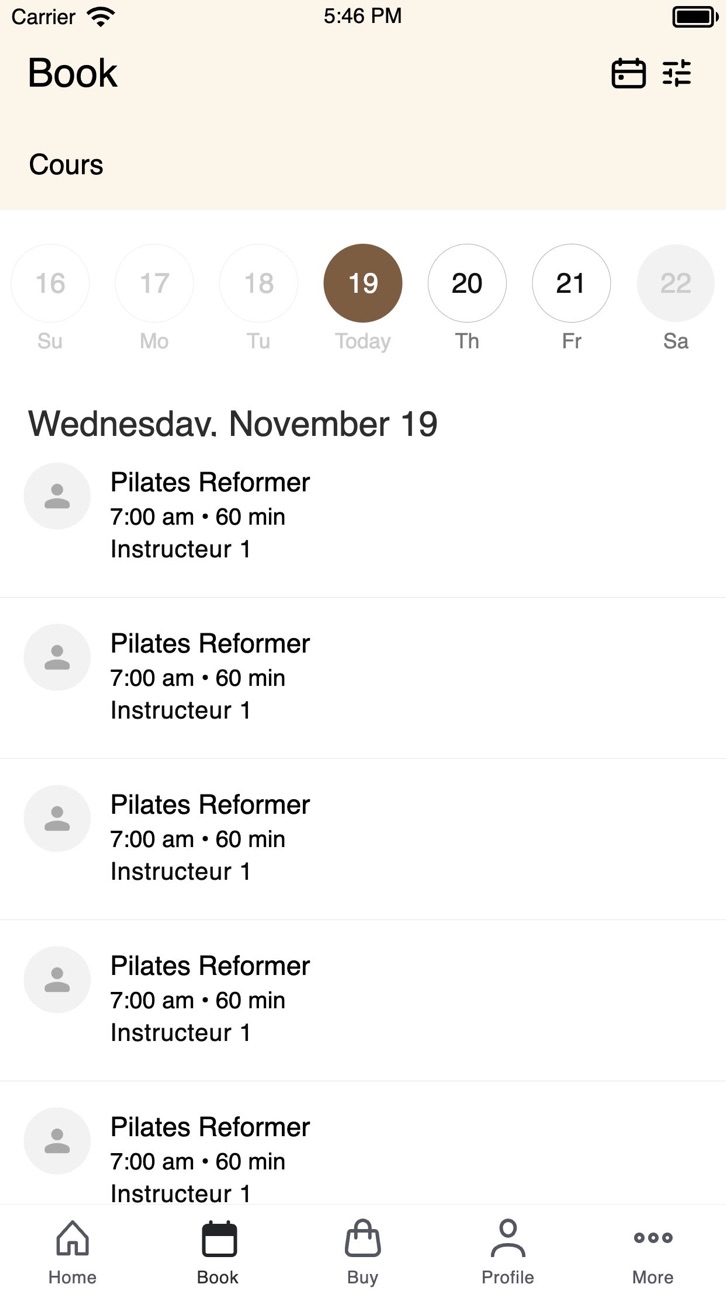 iPhone screenshot