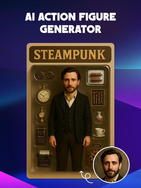 FigureMe - AI Action Figure iPad screenshot 1 - Graphics & Design app