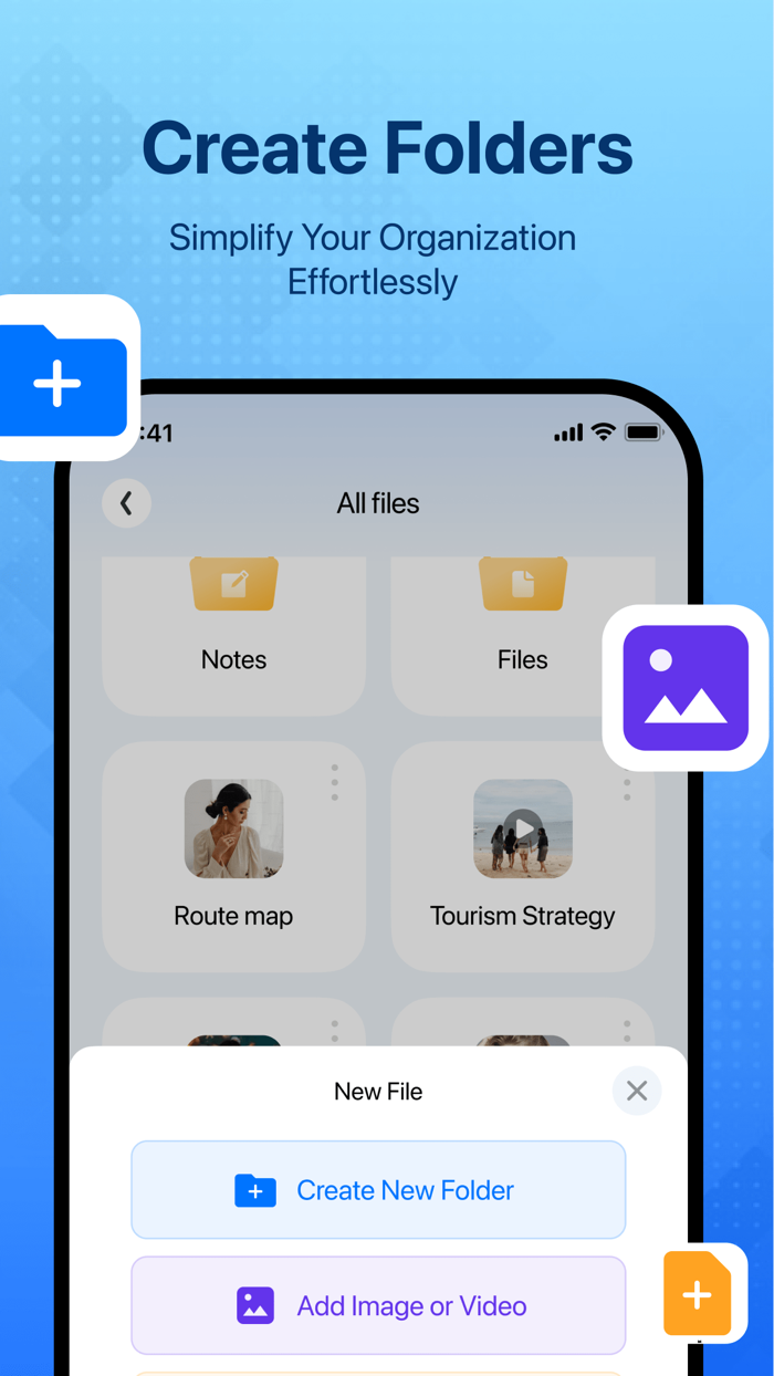 Files browser document manager