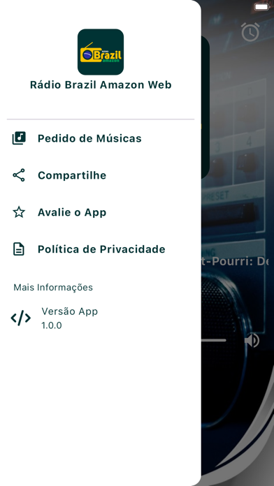 Rádio Brazil Amazon Web Screenshot