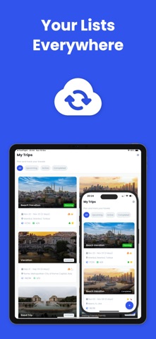 Travel Packing List by Weather screenshot