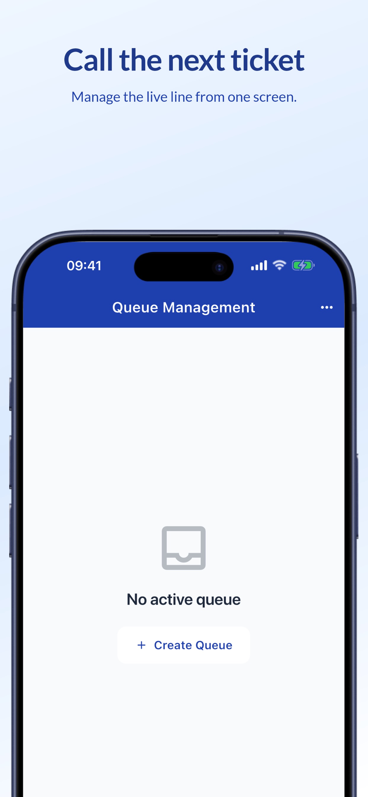 Screenshot 1 of Queue Ticket Master