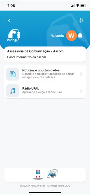 Minha UFAL screenshot 4