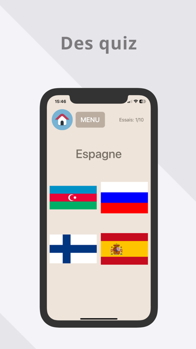 J'apprends les drapeaux Screenshot