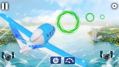 Screenshot #1 pour Vol de simulateur d'avion 3D