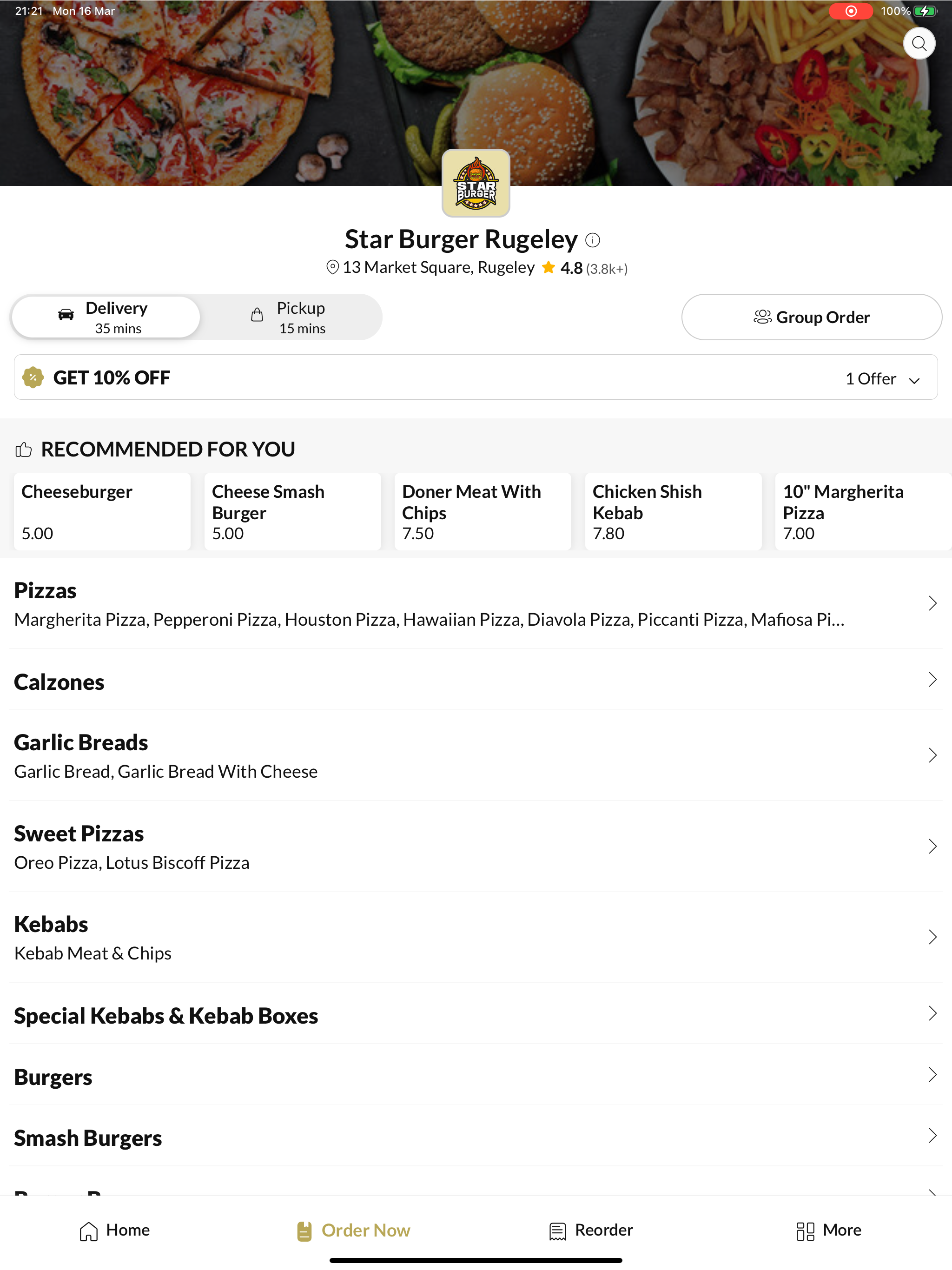 Star Burger Rugeley screenshot 6